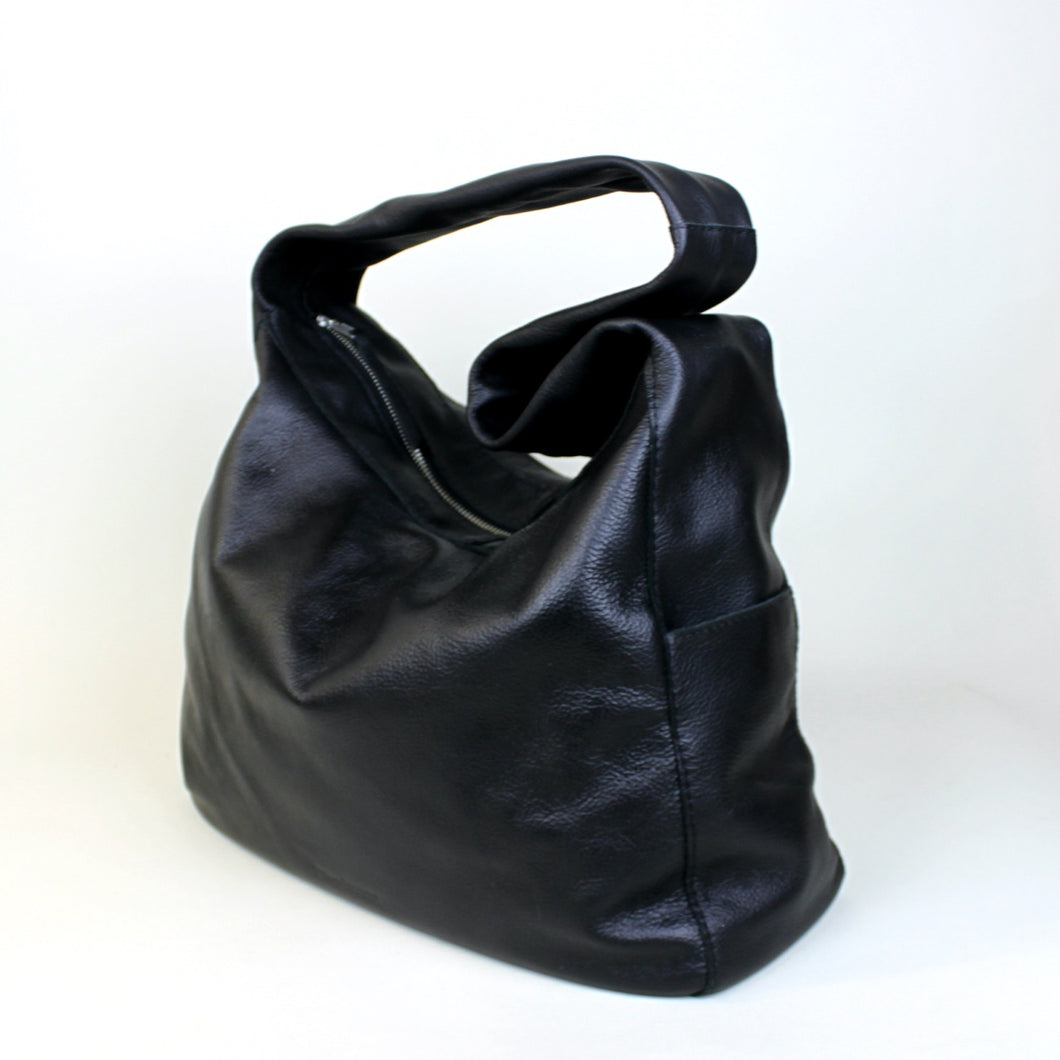 Große Hobo bag - schwarz