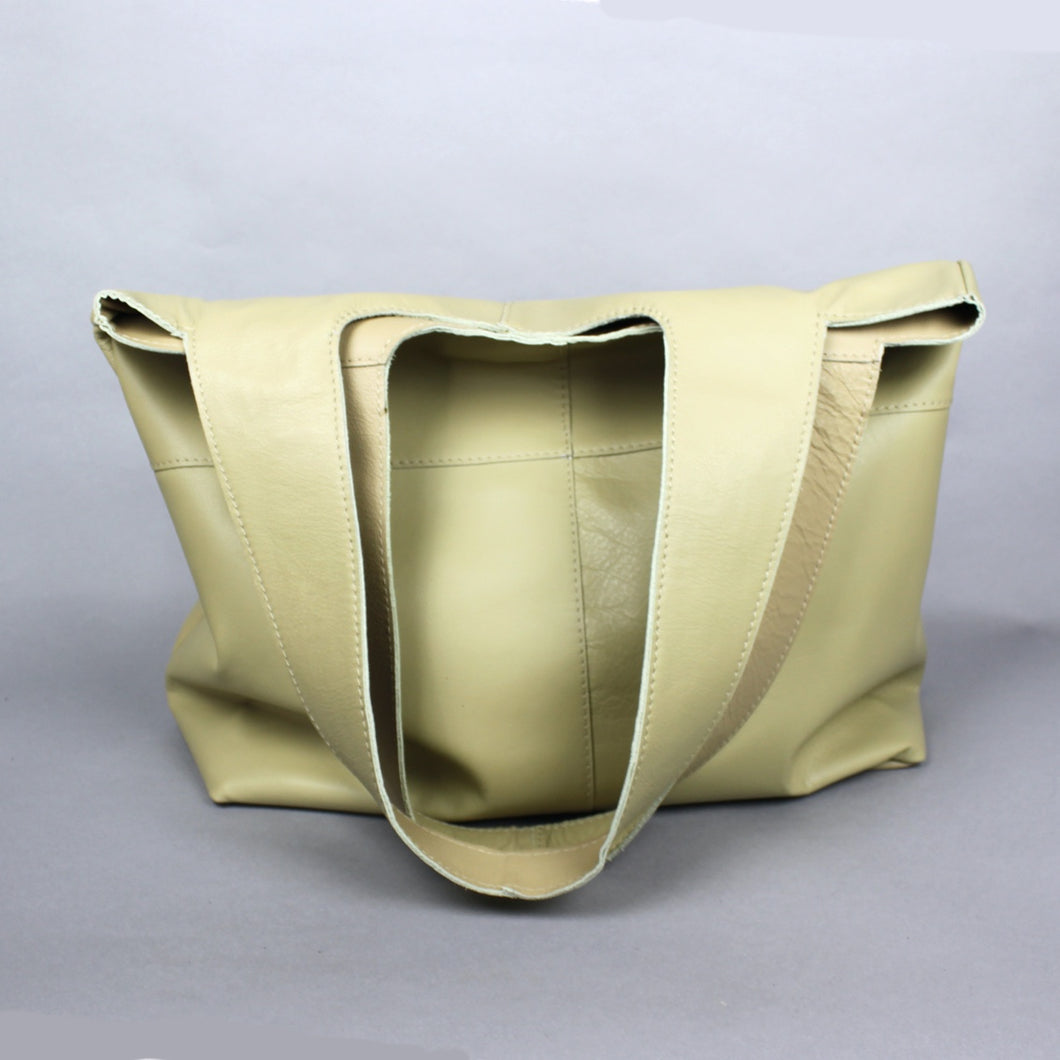 Großer Slouchy Bag - beige